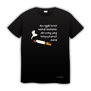 tidak menerima nasehat perokok