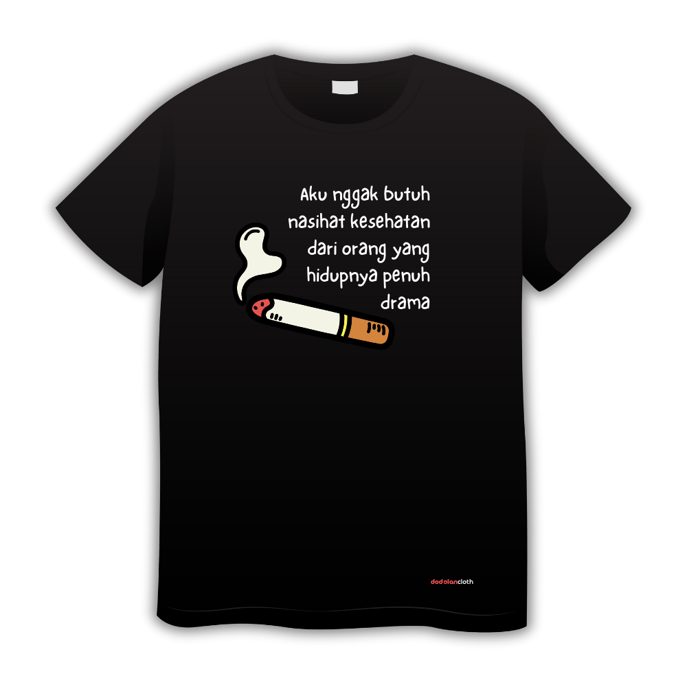 tidak menerima nasehat perokok